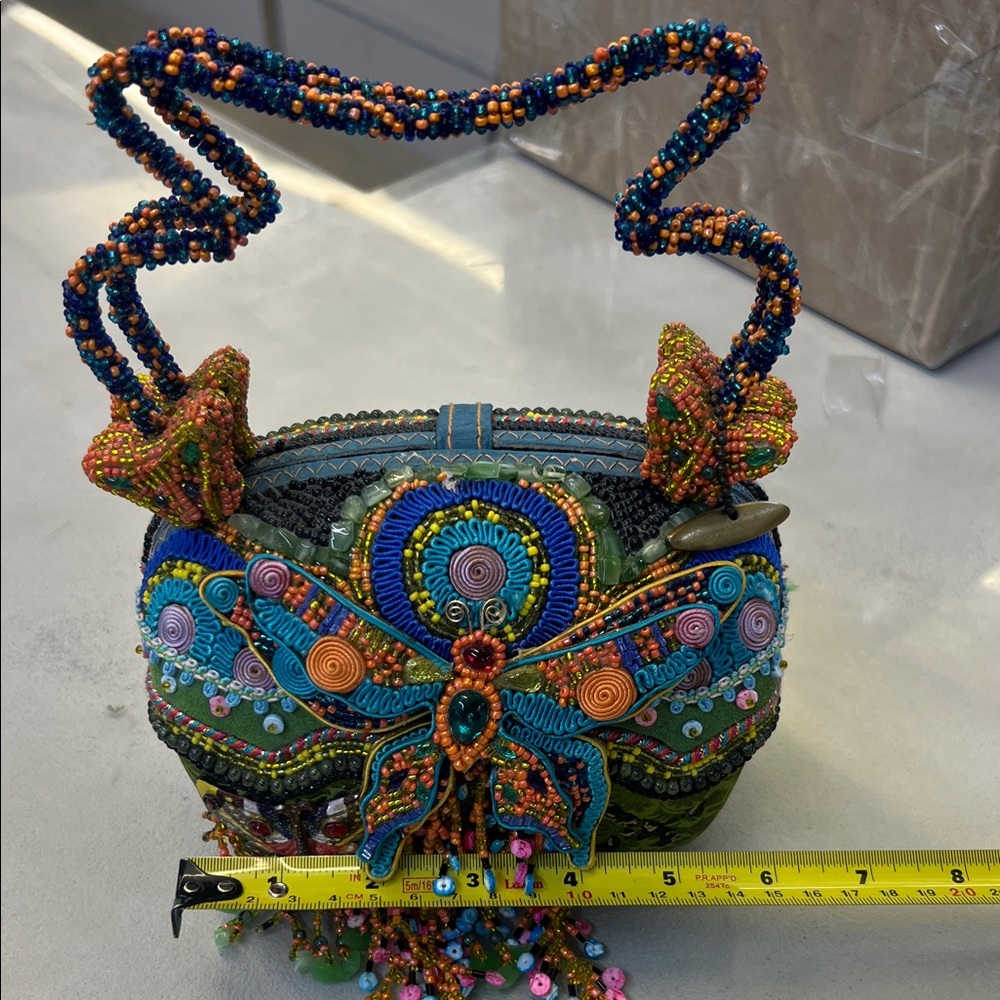 Mary Frances Beaded Mini Tophandle Bag - Picture 8 of 10